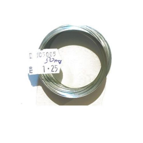 Σύρμα μνήμης 45 mm για βραχιόλι ασημί -50 κύκλοι
