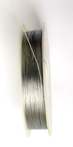 Cablu de oțel 0,38 mm argintiu
