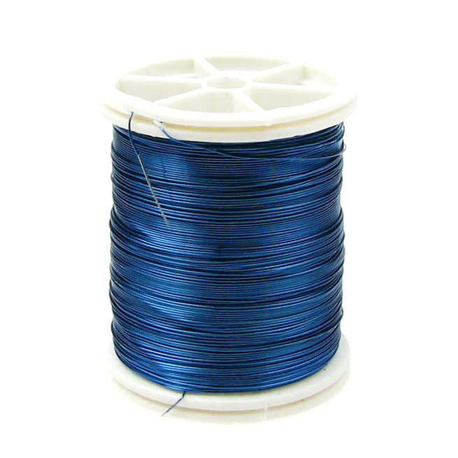 Jewelry Copper Wire 0.3 mm blue ~ 50 meters