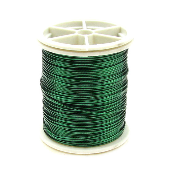 Green Jewellery copper wire  0.6 mm