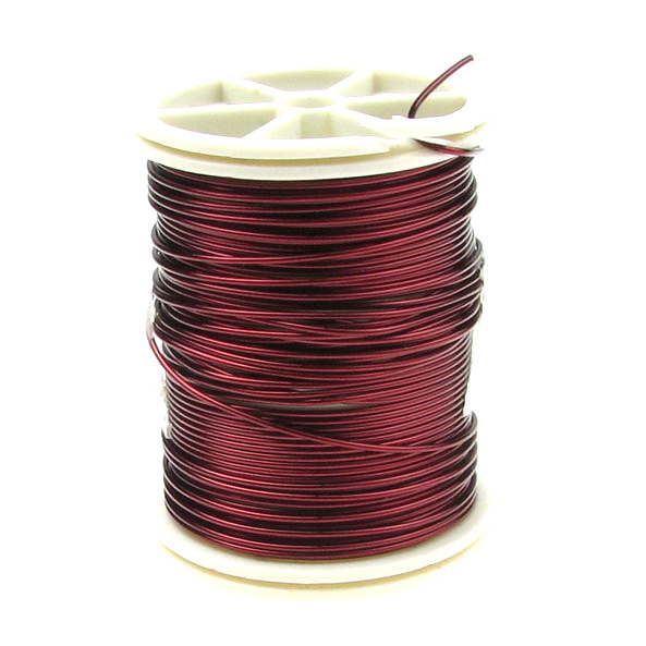 Red Jewellery copper wire 0.8 mm