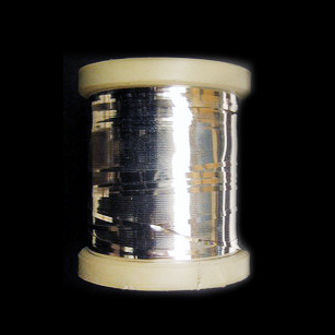 Bandă metalică 1 mm argintie