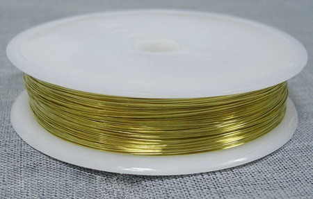 Copper wire 0.3 mm gold ~ 12 meters