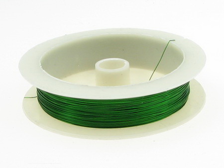 Sârmă de cupru 0,3 mm verde închis -20 de metri