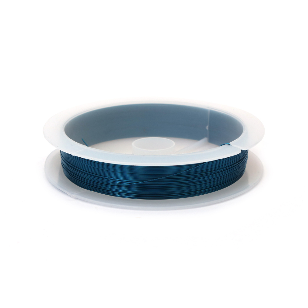 Σύρμα χαλκού 0,3 mm μπλε σκούρο -30 μέτρα