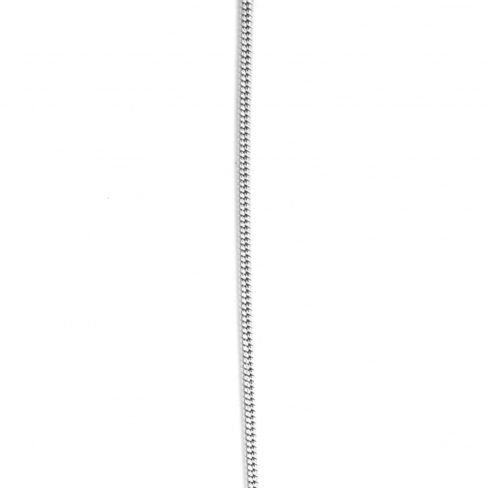 Κολιέ, αλυσίδα λευκό 22-24 cm