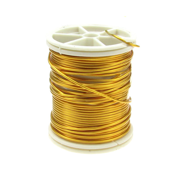Yellow Jewellery copper wire 1.0 mm