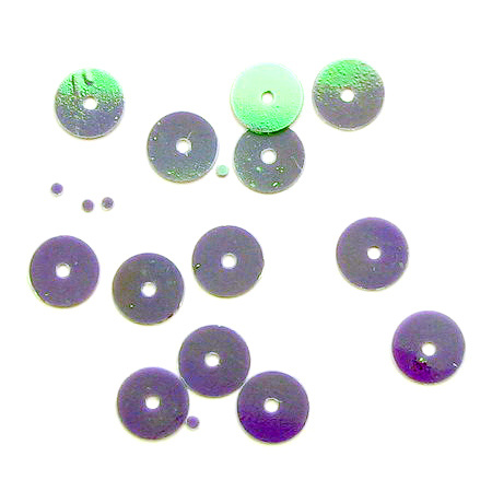 Paiete rotunde plate 8 mm violet deschis -20 grame