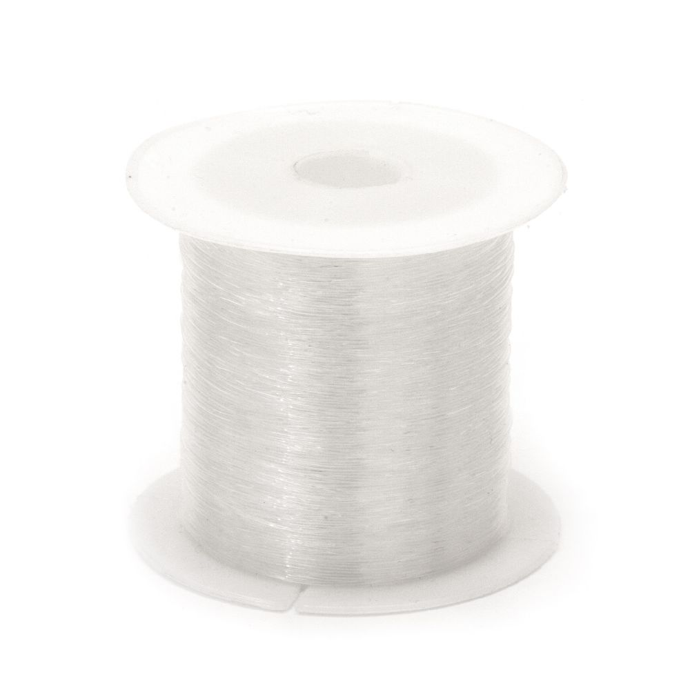 Nylon Wire, Beading Thread, Clear 0.35 mm ~ 28 meters