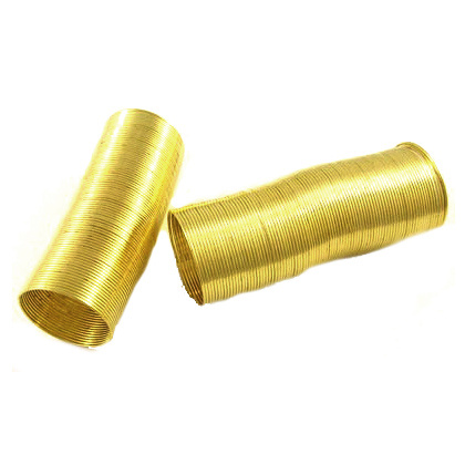 Σύρμα μνήμης 22x0,6 mm για δαχτυλίδια χρυσό -50 κύκλοι