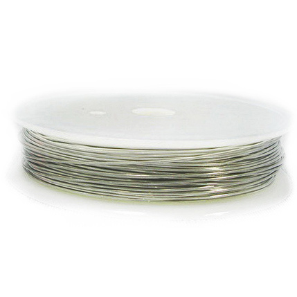 Copper wire 0.8 mm color silver ~ 3 meters
