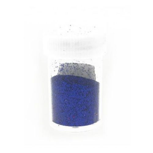 Χρυσόσκονη σε βάζο / αλατιέρα μπλε -7 ~ 9 γραμμάρια