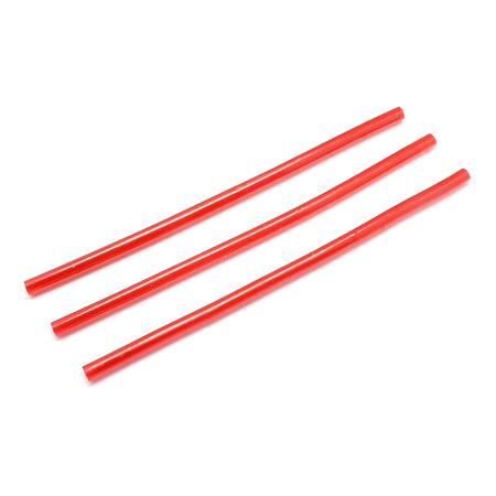 Silicone hot melt glue stick 7.5 x 200 mm red
