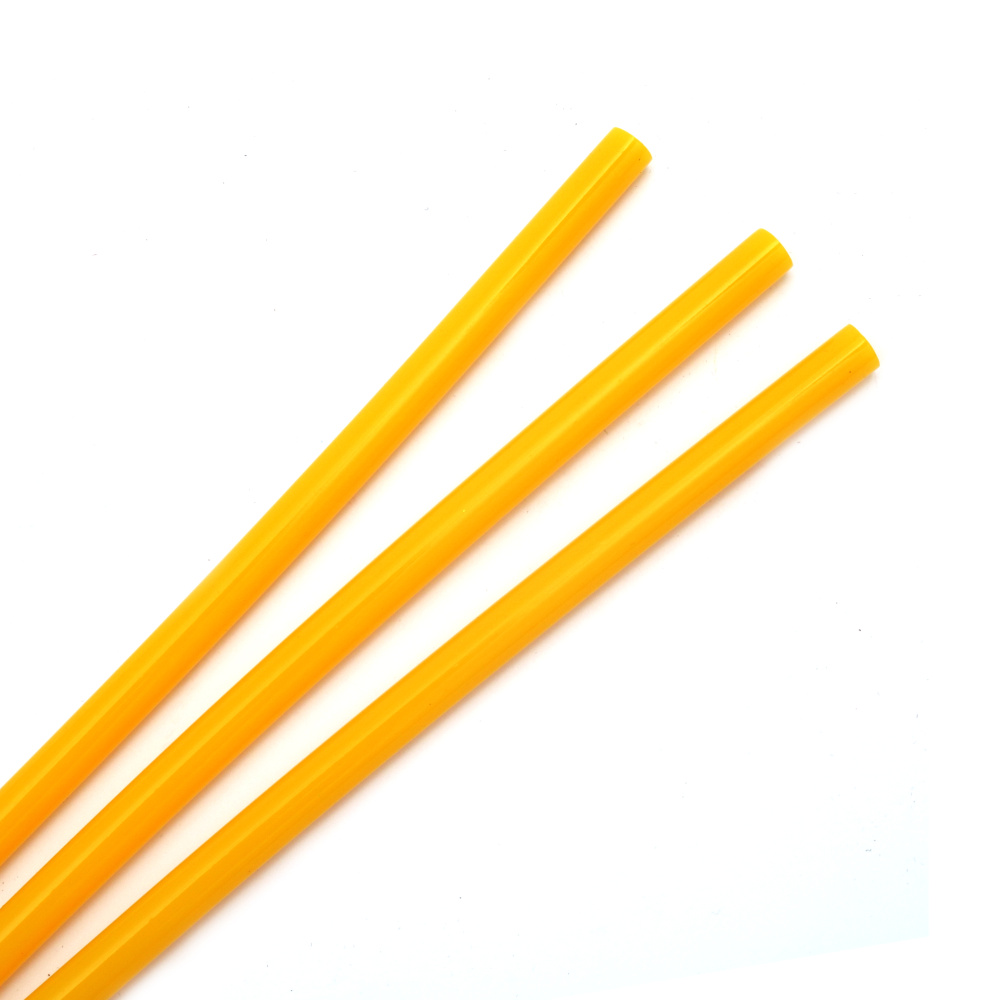 Silicone Stick, Size: 11 x 300 mm, Color Yellow - 1 piece