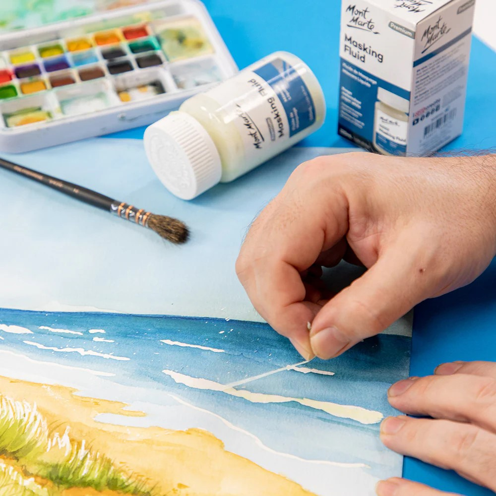 Υγρό μάσκα Premium Mont Marte Masking Fluid 120 ml