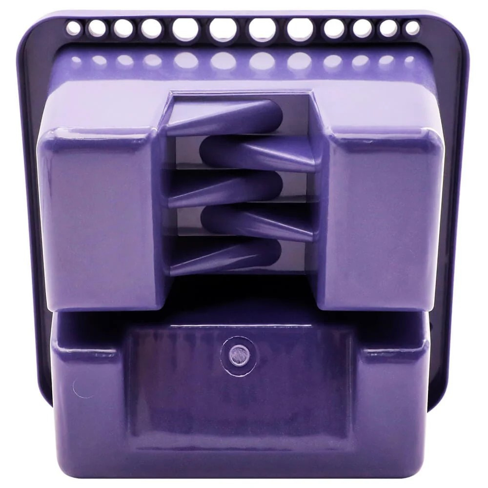 Θήκη για οργάνωση πινέλων Mont Marte Plastic Brush Washer Twin Compartment Square