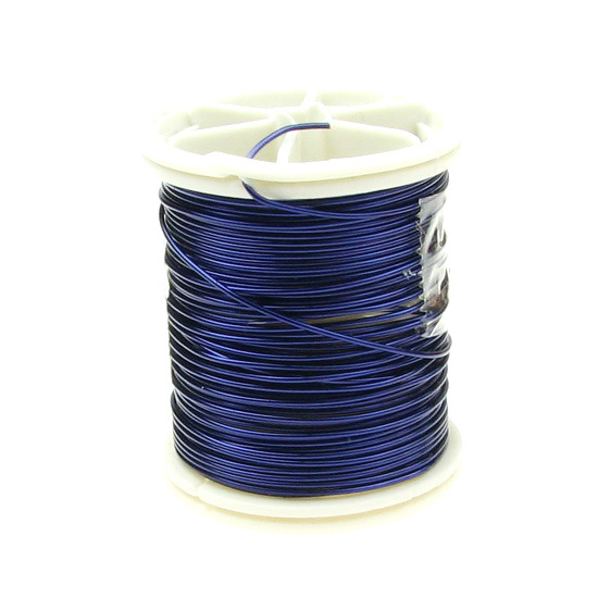 Blue Jewellery copper wire 0.8 mm