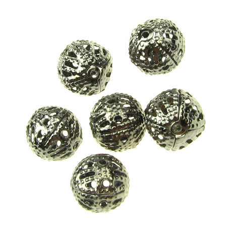Metal bead  ball 8 mm stainless steel -50 pieces