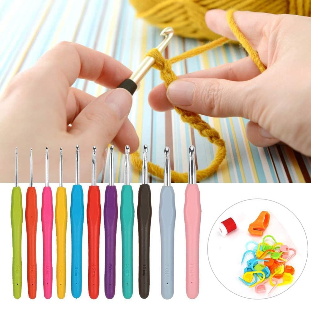 Crochet Knitting Kit in a Case