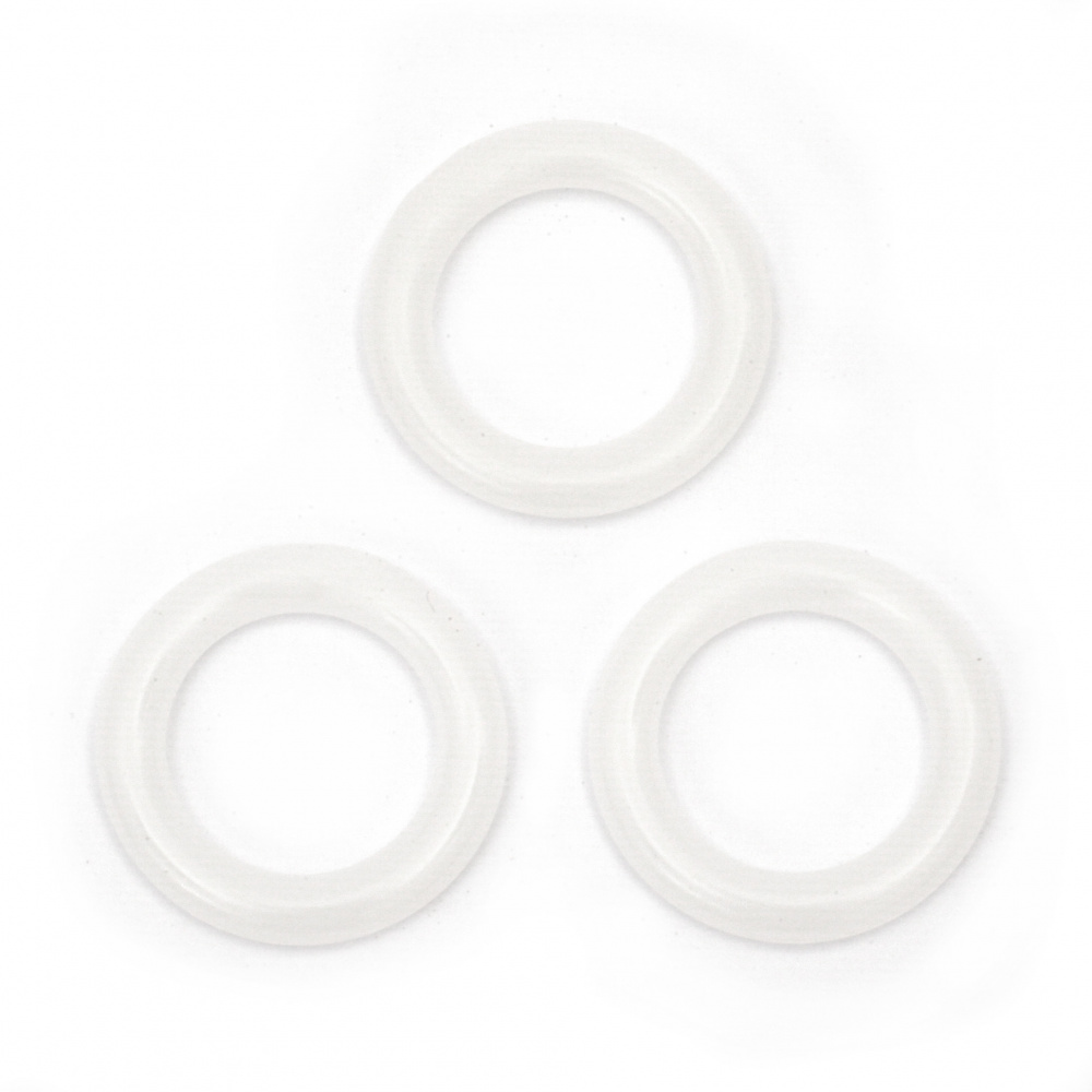 Marking Plastic Round O-Rings for Knitting, Crochet Craft Tool, 12.7 mm SKC - 30 pieces