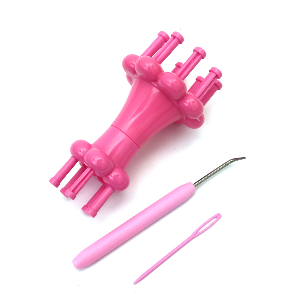 Set creativ DIY de instrumente pentru tricotat – Kit totul‑în‑unul pentru tricotat, croșetat și lucru manual – perfect pentru începători și artiști handmade