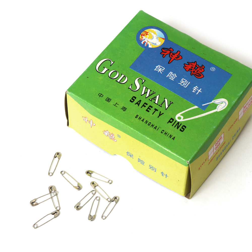 Секретни игли 19x4 мм цвят инокс -2000 броя