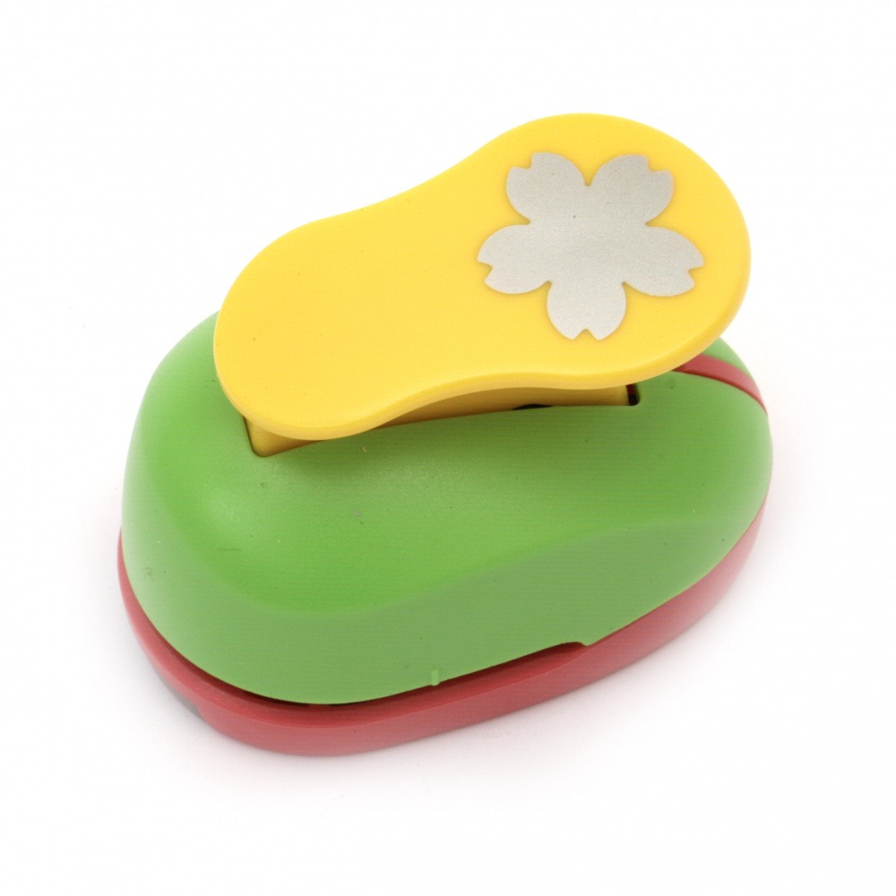 Flower Punch 25 mm for cardboard and EVA, Shape: flower with 5 petals, for DIY Craft and Decoration