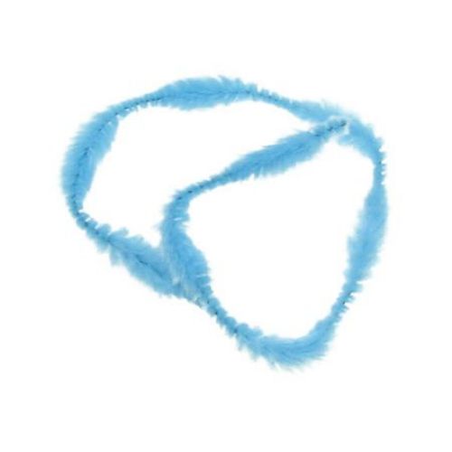 Κυματιστό σύρμα πίπας x2,5 cm γαλάζιο -30 cm -10 τεμάχια