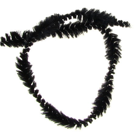 Телени пръчки цвят черен с осем релефа x2.5 см -30 см -10 броя