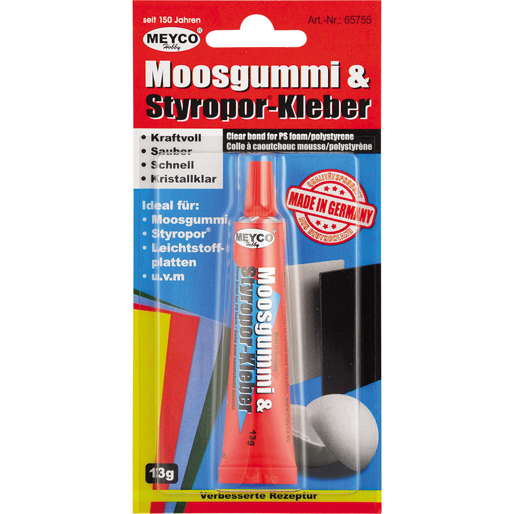 Styrofoam glue MEYCO 13 g tube