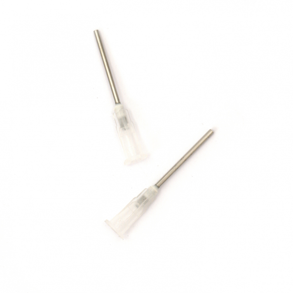 Syringe Nozzle, 7.5x6.5x42.3 mm, Internal Diameter 4 mm, Hole 1.6 mm - 2 Pieces