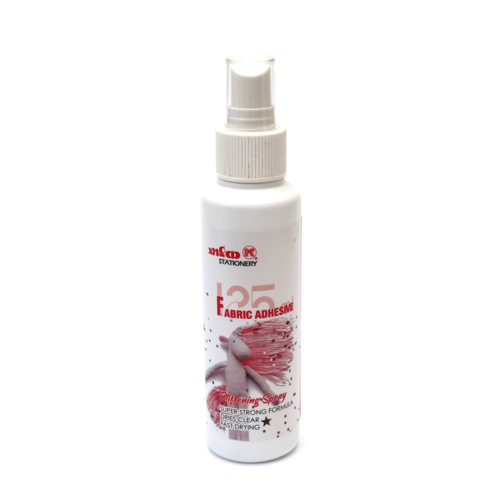 Spray rigidizant pentru textile 118 ml – Transparent și ușor de utilizat – Perfect pentru a modela materiale, dantele, panglici și textile decorative