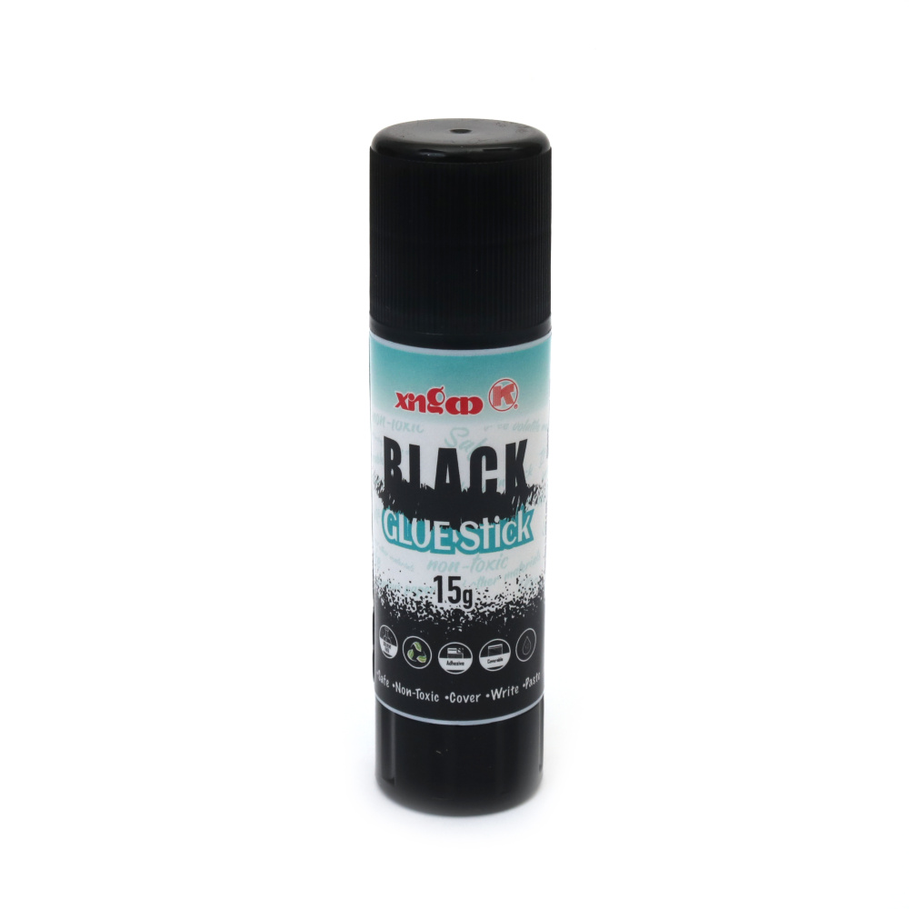 Lipici negru stick – sigur și netoxic, pentru scris și lipit - 15 grame