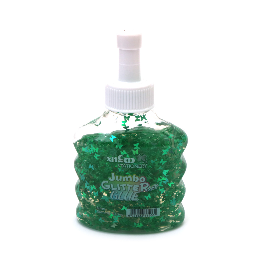 Lipici cu sclipici fluture 88 ml