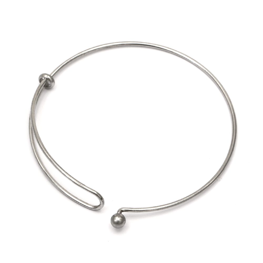 Stainless steel bracelet base 59 ~ 60 mm