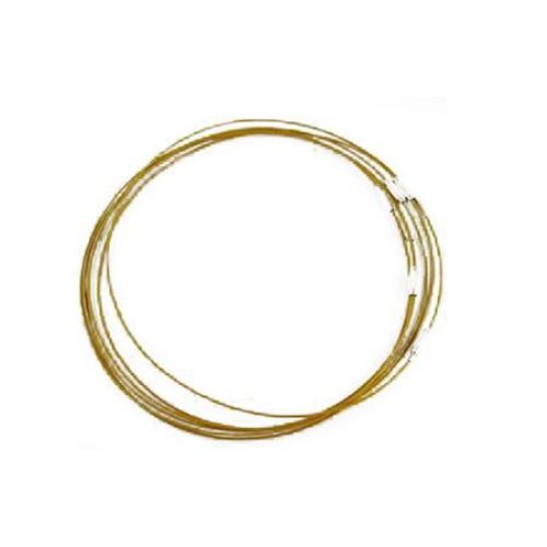Necklace steel cord 440x1 mm old gold