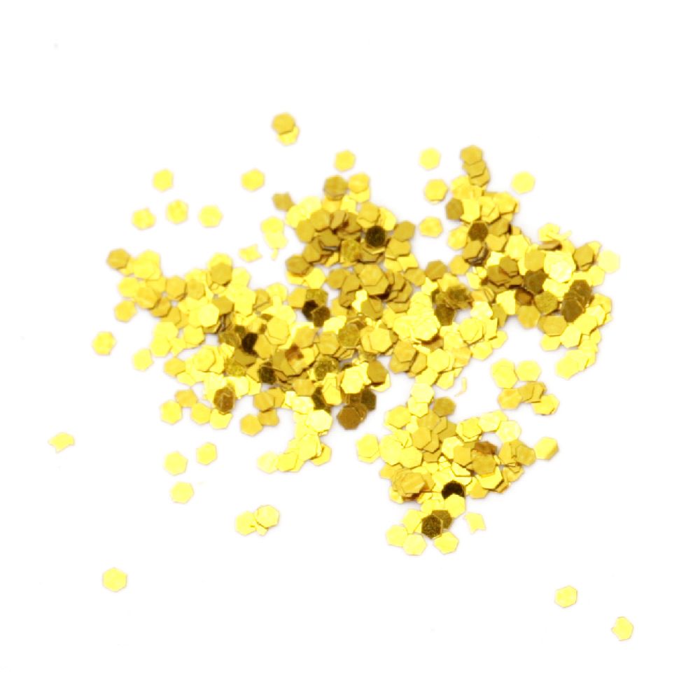 Χρυσόσκονη χρυσό 1 mm -20 γραμμάρια