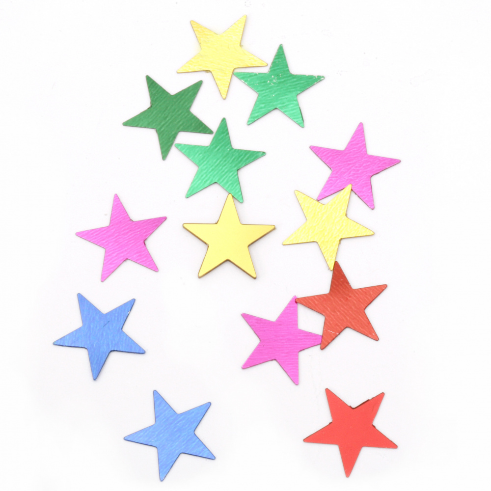 Elements for decoration stars 15x15 mm -11 grams