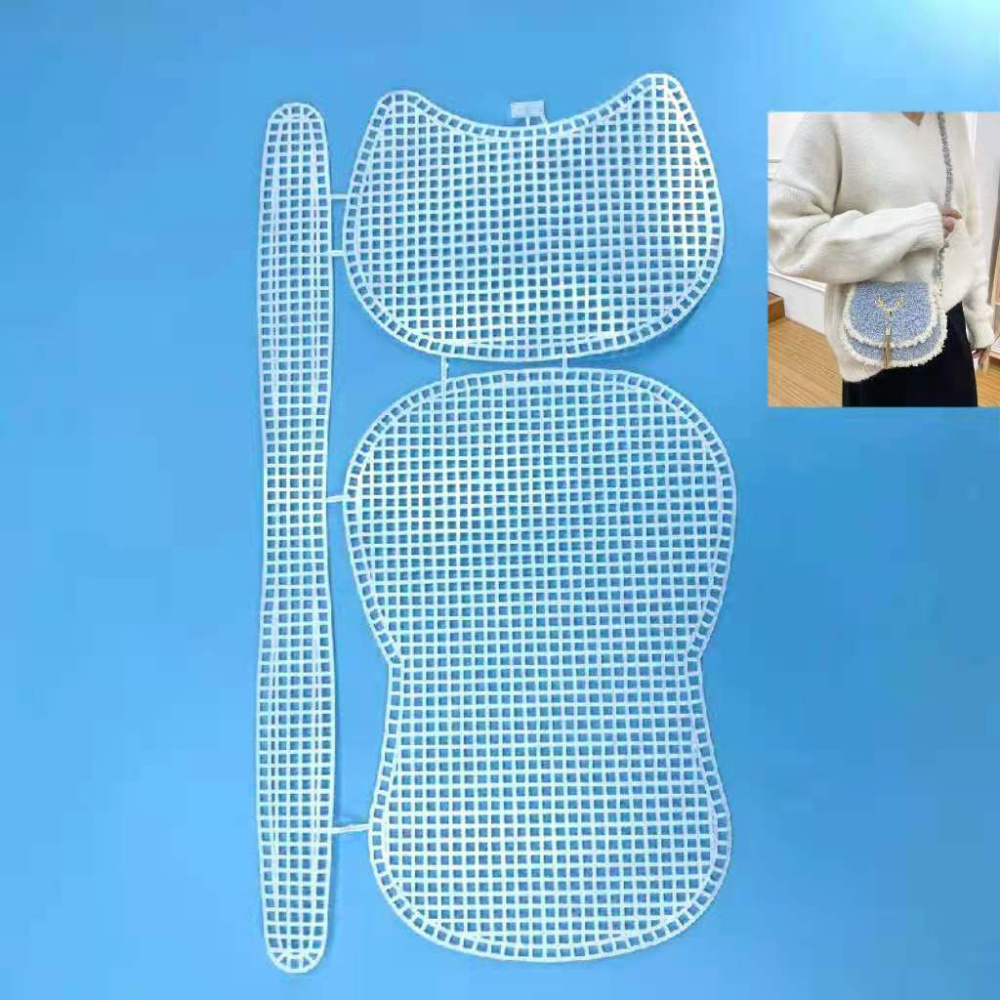 1 Set Plastic Mesh Bag Sheet Mesh Plastic Canvas Sheet DIY Handicraft  Accessory | eBay