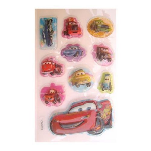Decorative Stickers, 3D with beads Car -10 pieces