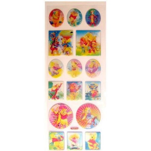 stickers 3D changing Winnie the Pooh