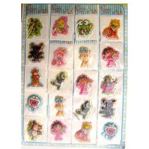 stickers 3D changing with beads4 -20 pieces