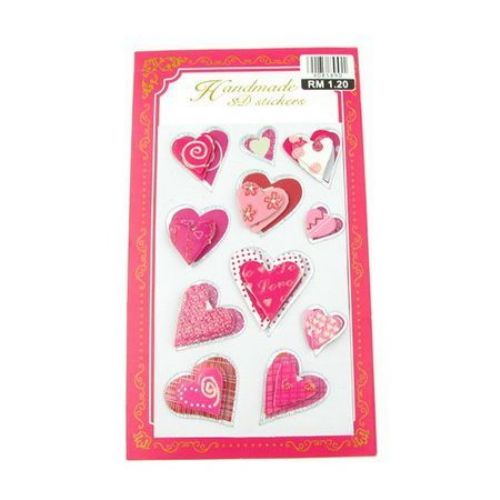 Adhesive Stickers Decoration hearts