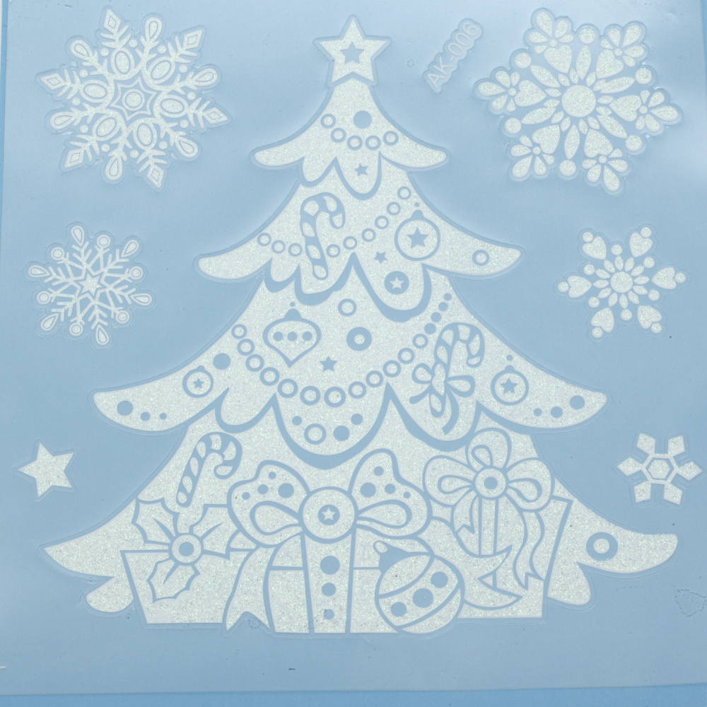 Stickers for Glass  Christmas Mix180x180 mm