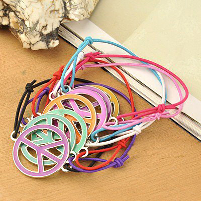 Bracelet elastic metal 40 ~ 70 mm colored