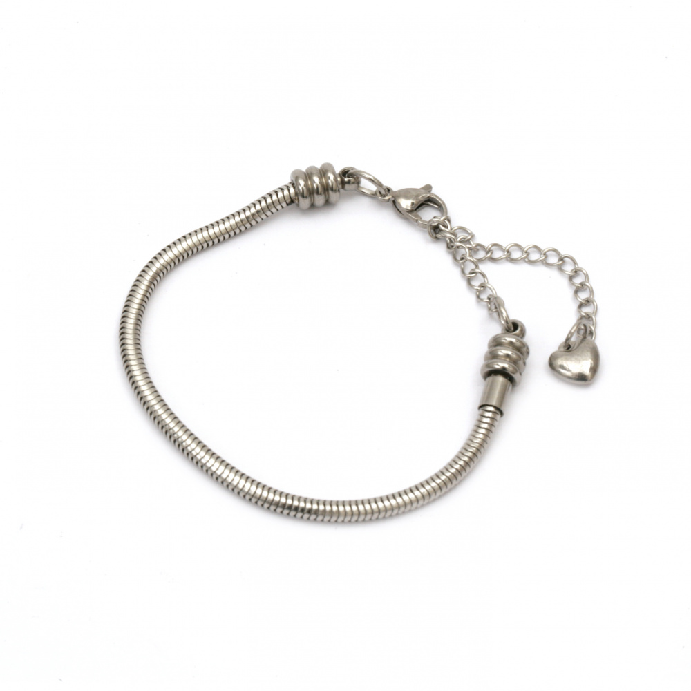 Adjustable Steel Bracelet, 23x3 mm