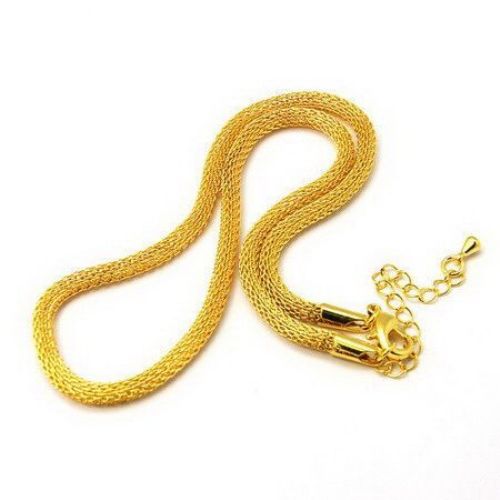 Chain 400x3 mm gold color