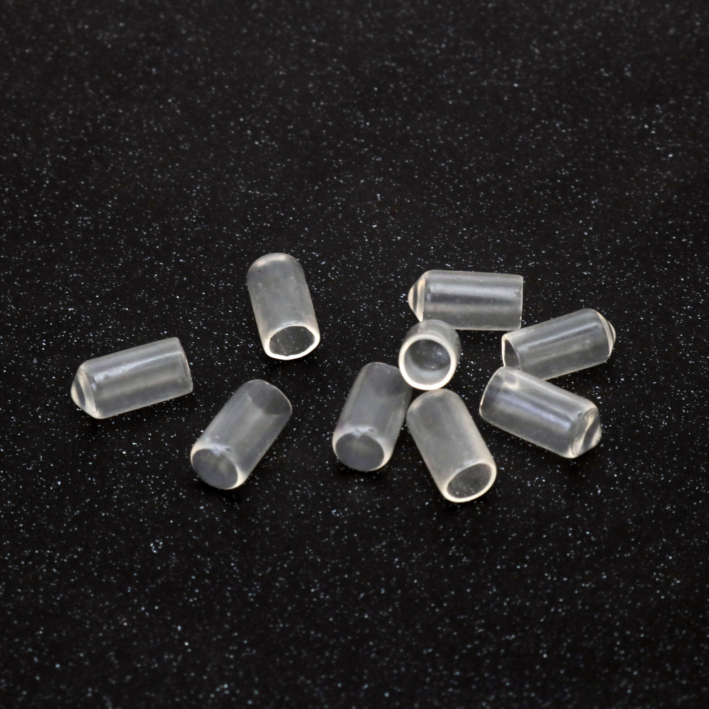 Vârf de silicon pentru tiară 8x17 mm gaură 7 mm - 20 bucăți