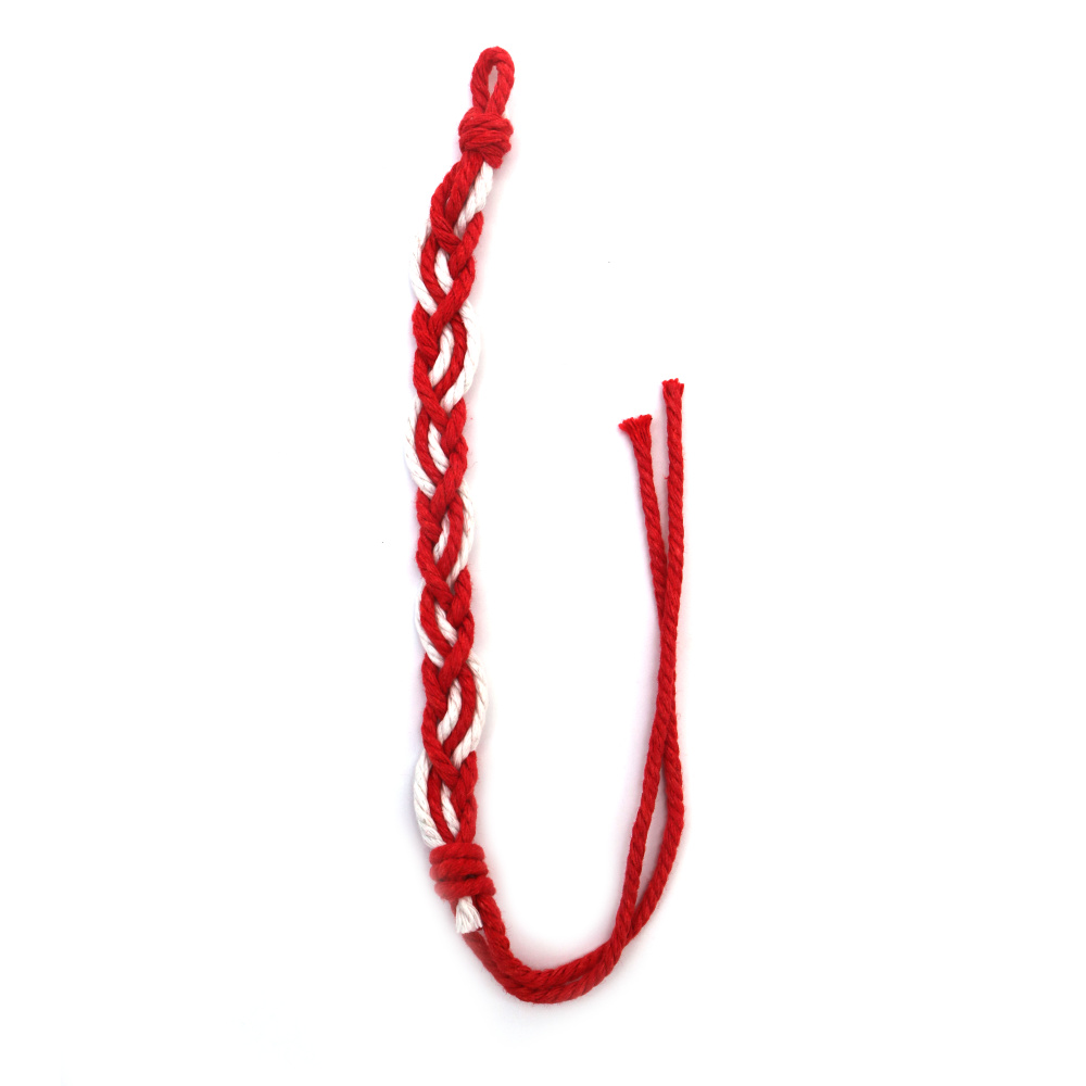 Brățări Macrame Mărțișor – Șnur din Bumbac Moale, Accesorii Tradiționale și Festive, Mix Asortat, Set de 10