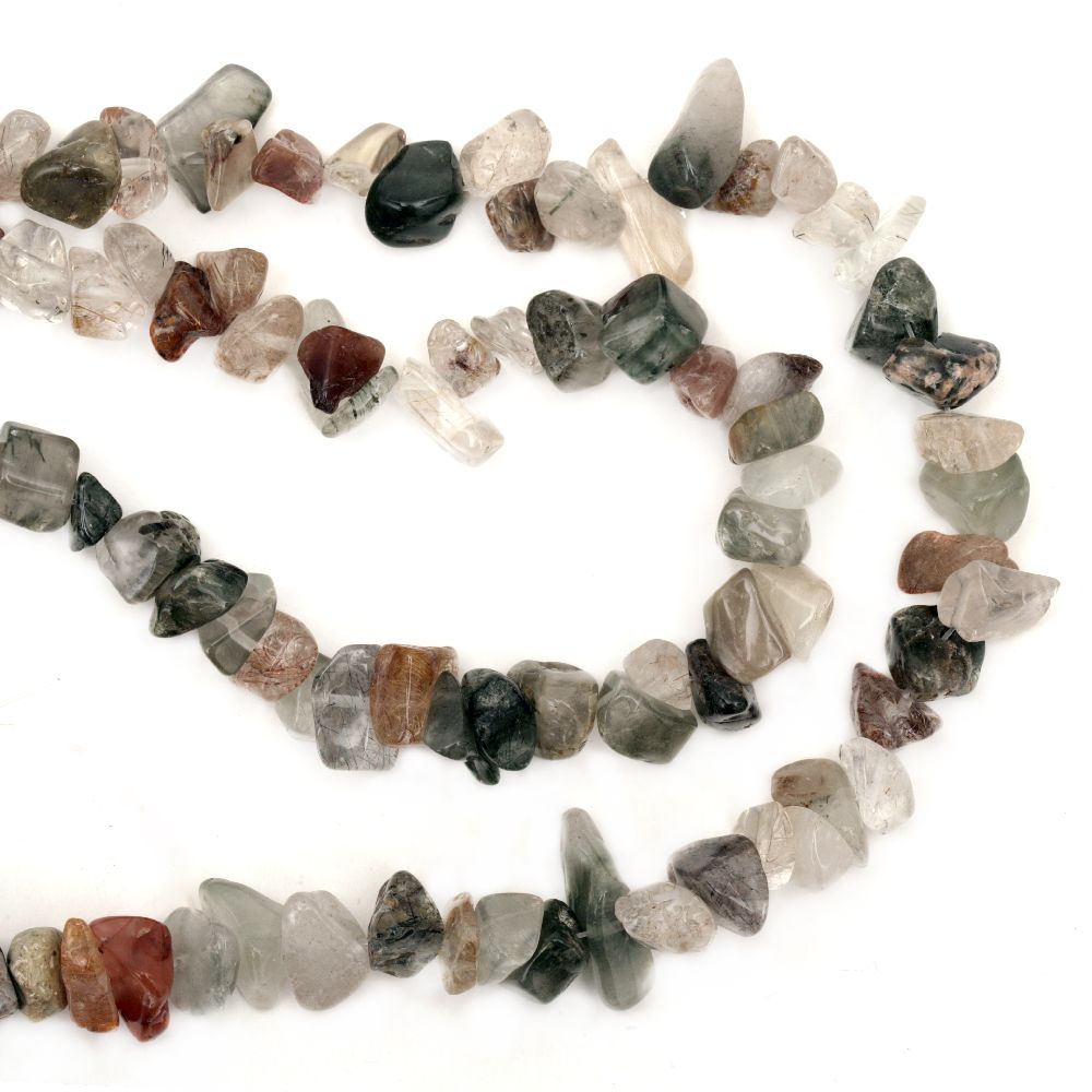 Gemstone Chip Beads Strand 8-12 mm ~ 90 cm MIX